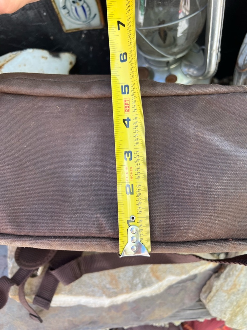 Cutter & Buck Canvas and Leather Backpack. - Picture 14 of 14